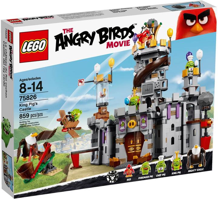 LEGO Angry Birds Le château du Roi Cochon (75826)