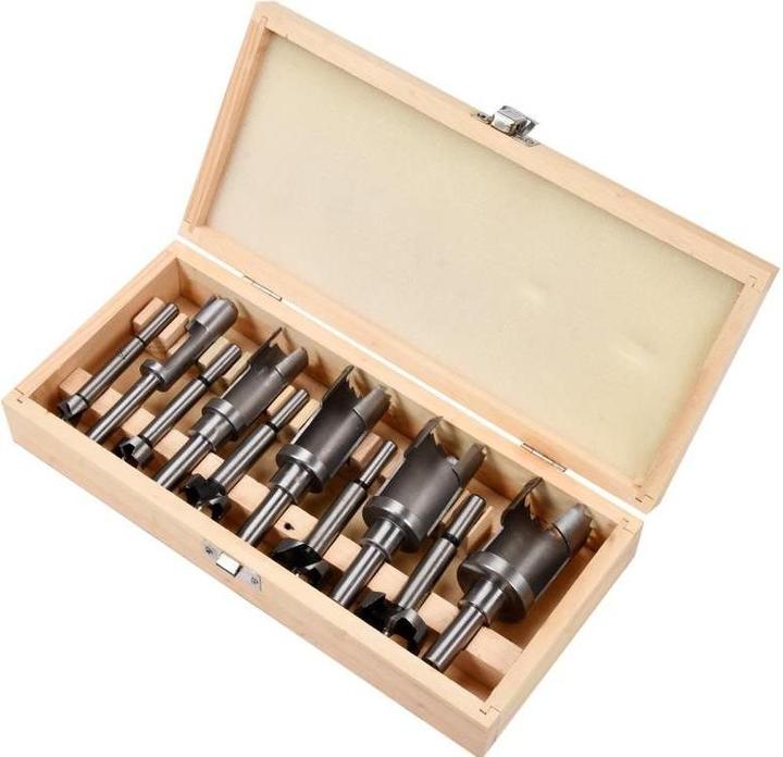 Actual product image Yato BLOCK-PIPE SET FOR WOOD 15-35mm 10pcs. (15, 20, 25, 35, 30 mm)