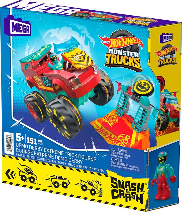 Actual product image Mega Smash 'n Crash Demo Derby Extreme Trick Course