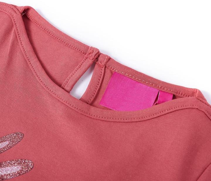 Immagine prodotto VidaXL Camicia da bambino a maniche lunghe rosa scuro 104,Materiale: 95 % cotone. 5 (104)