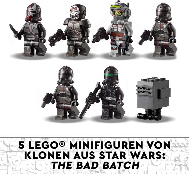 Image du produit LEGO La navette d’attaque du Bad Batch (75314, LEGO Star Wars)