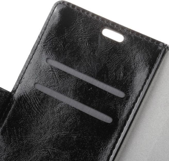 Actual product image MU Classic Crazy Horse Leather Bookcover Series (Xiaomi Redmi 8A)