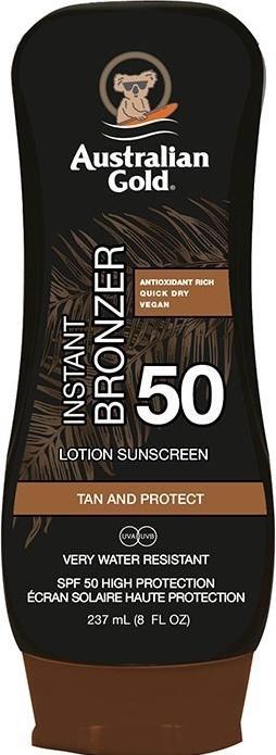 Produktbild Australian Gold Lotion mit Bronzer (Sonnenlotion, SPF 50, 237 ml)