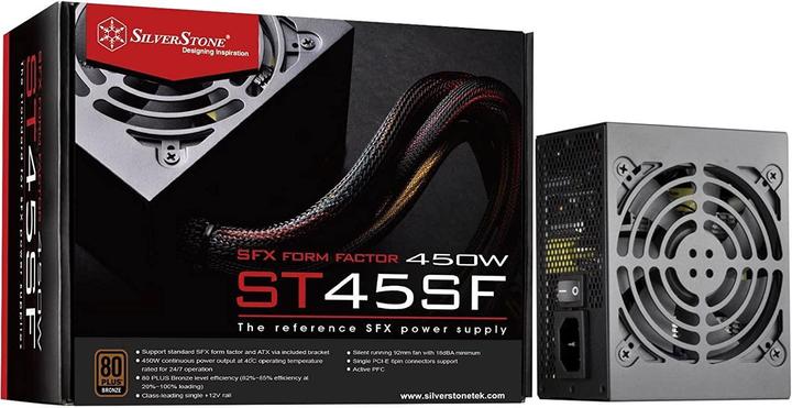 Actual product image Silverstone Technology SST-ST45SF-G v2 450W SFX - SST-ST45SF-G v 2.0 (450 W)