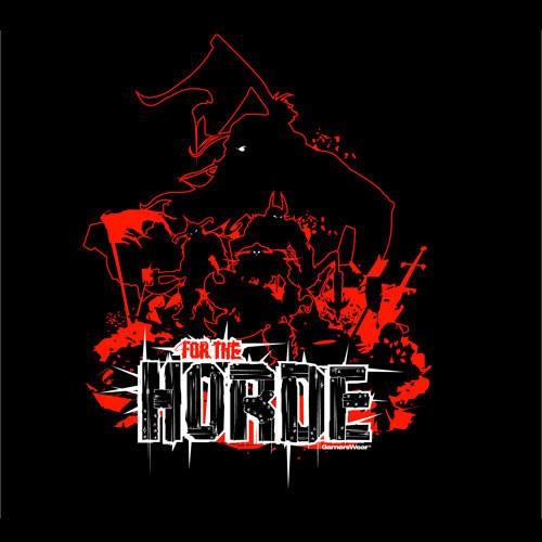 Actual product image GamersWear FOR THE HORDE Hoodie Black (M) (M)