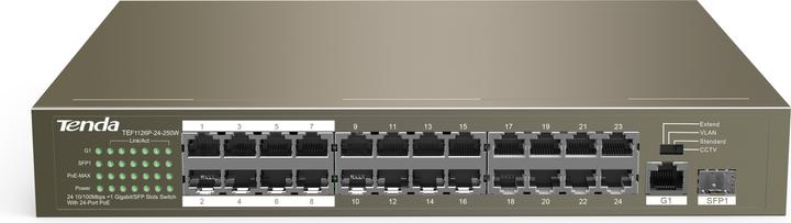 Produktbild IPC Switch 26-Port FE F1126P-24-250W 24x PoE (24 Ports)