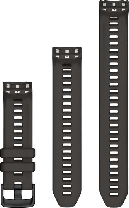 Actual product image Garmin Replacement Bracelet (20 mm, Silicone, Stainless steel)