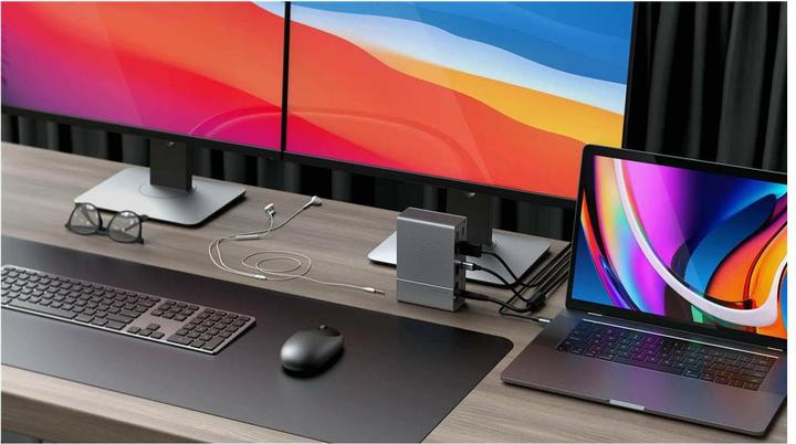 Produktbild Targus HyperDrive Universal GEN2 ThunderBolt 3 Docking Station (Thunderbolt, 13 Ports)