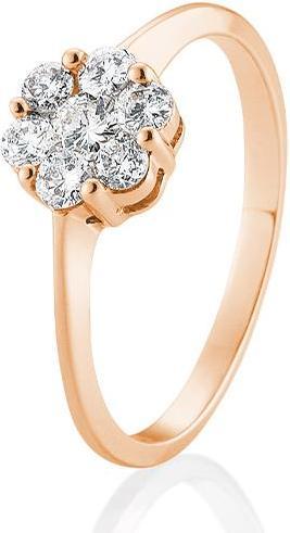 Breuning Verlobungsring Flower (57, 585/14 K Gold)