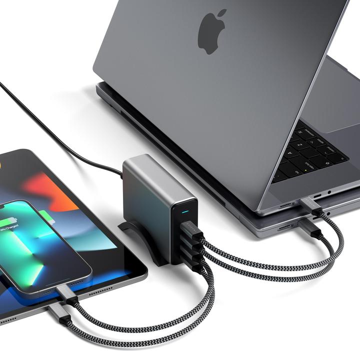 Actual product image Satechi 4-Port GaN Charger (165 W)