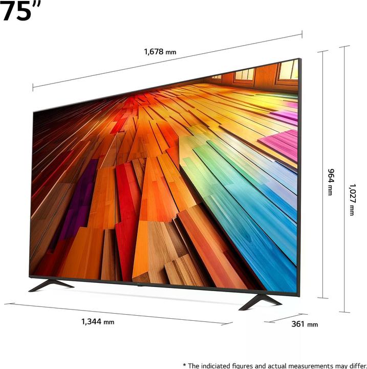 Produktbild LG 75UT80006LA (75", UT80, LCD, 4K, 2024)