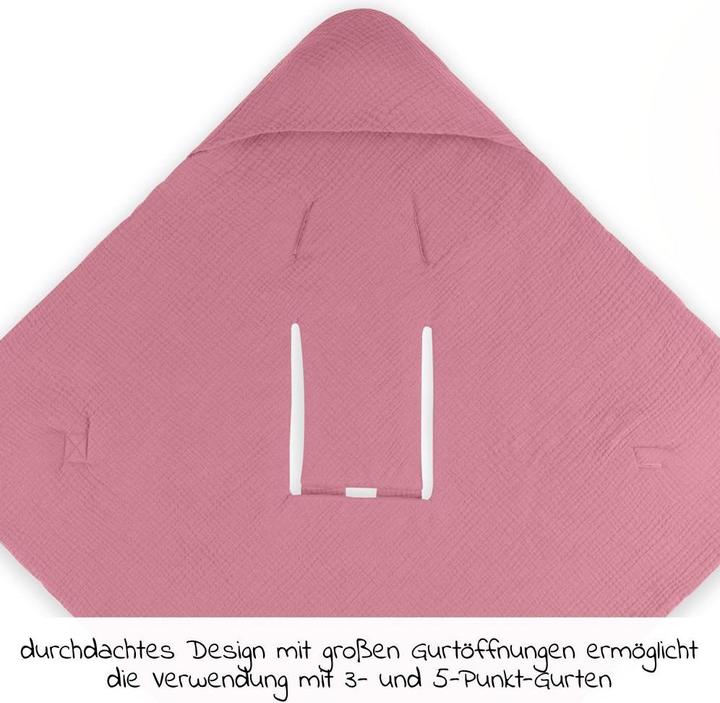 Actual product image Hauck Snuggle so Cosy Berry (75 x 75 cm)