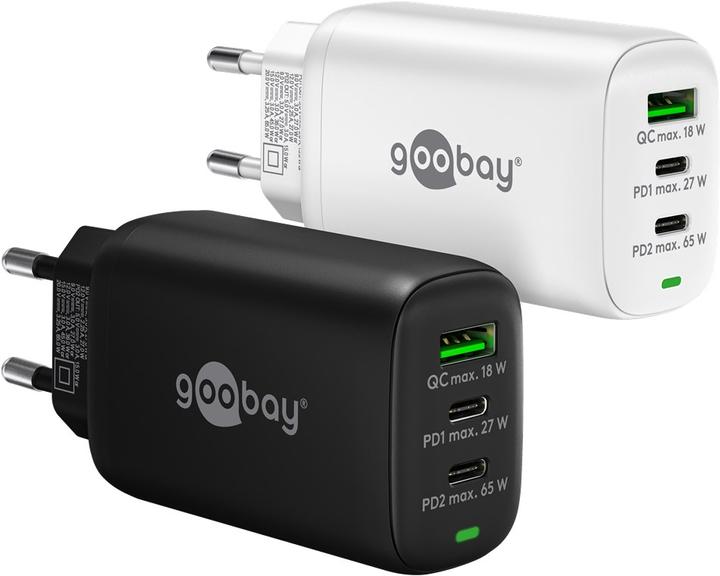 Image du produit Goobay Chargeur rapide multiports (65 W)