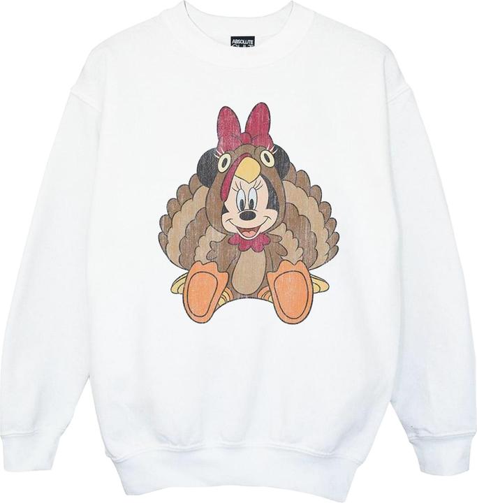 Disney Minnie Mouse Thanksgiving Turkey Costume Sweatshirt Jungen