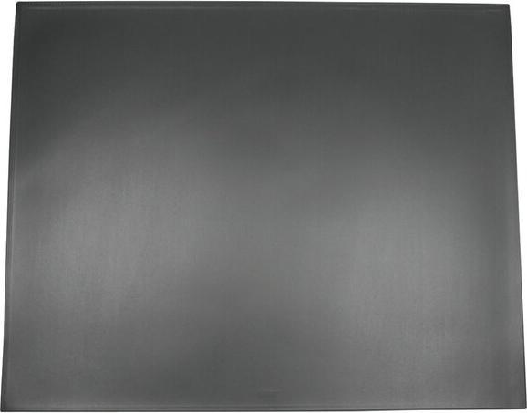 Image du produit Büroring Schreibunterlage, 65 x 52 cm, angeschweisste Vollsichtplatte, grau (52 x 65 cm)