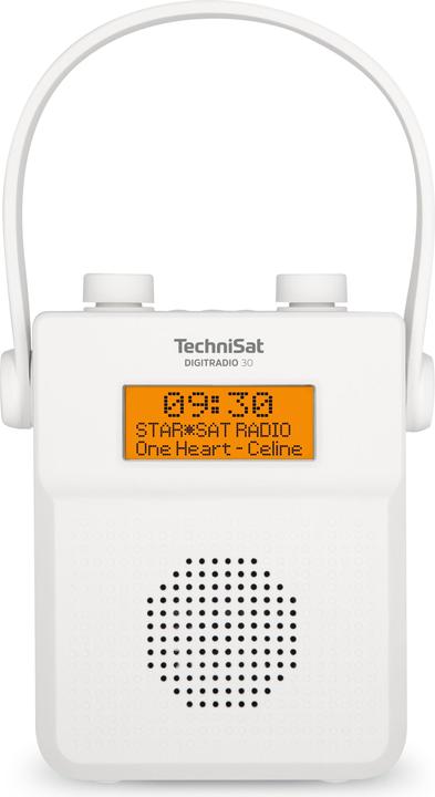 TechniSat Radio DAB+ DIGIRADIO 30 weiss (DAB+, Bluetooth)
