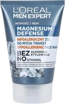 Immagine prodotto L'Oréal Paris L'Oreal Men Expert Magnesium Defence Face Wash Gel ipoallergenico 100Ml (Gel, 100 ml)