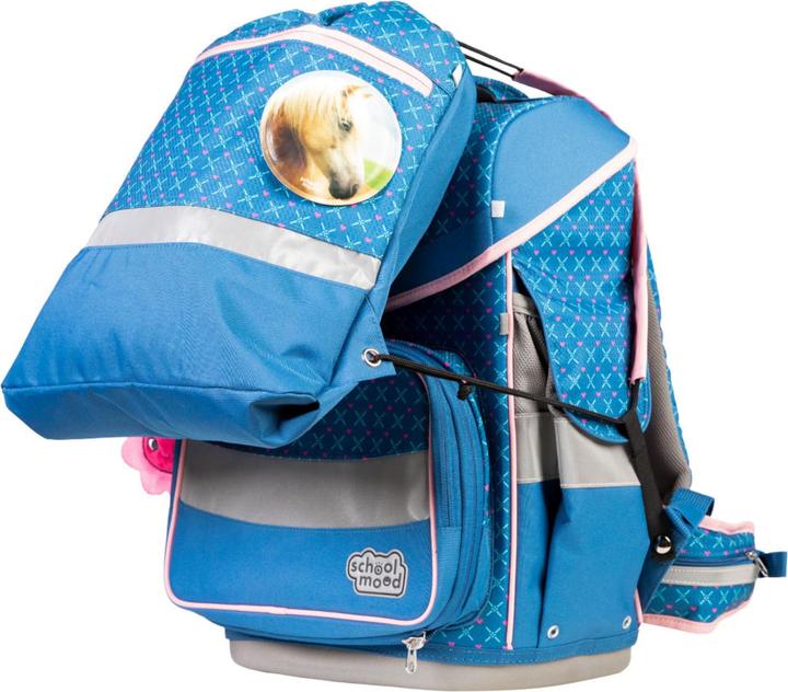 Produktbild School-Mood Timeless Pro Schulranzen-Set 7-teilig (23.50 l)