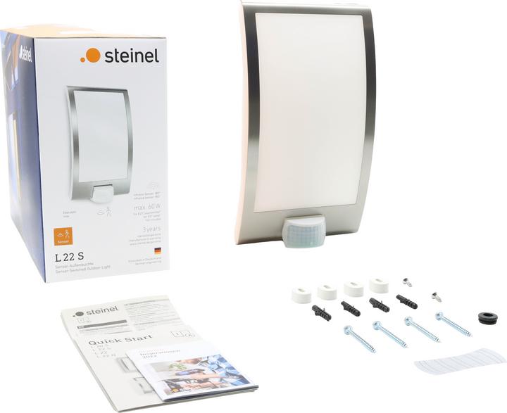 Produktbild Steinel Sensorlampe L 22 S (60 lm, E27, IP44)