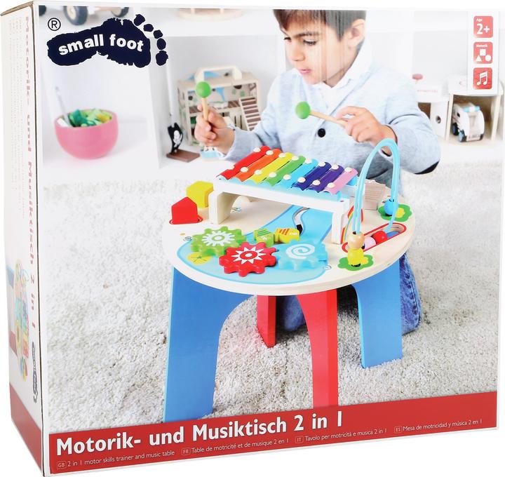 Produktbild small foot Motorik- und Musiktisch 2 in 1 (Deutsch)