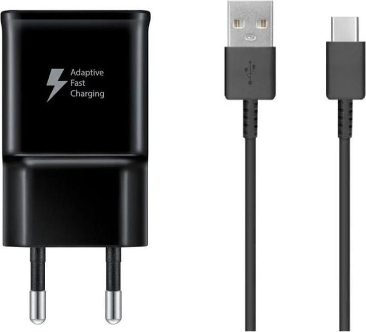 Produktbild Samsung EP-TA200EBE Fast Charger Set With EP-DR140ABE Cable (15 W)