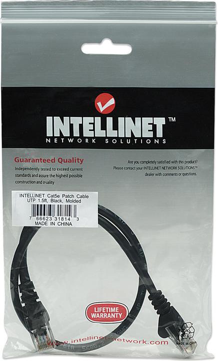 Produktbild Intellinet Patch-Kabel (U/UTP, CAT5e, 0.50 m)
