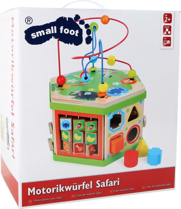 Actual product image small foot Motoric Cube Safari