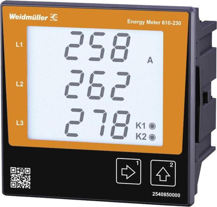 Produktbild Weidmüller ENERGY METER 610230