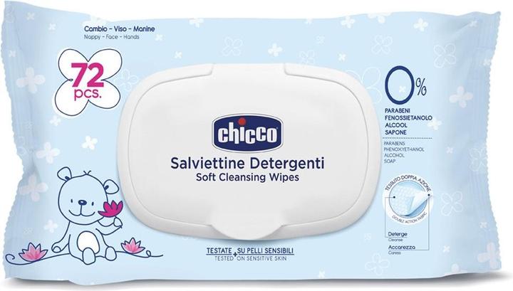 Produktbild Chicco Baby Reinigungstücher (72 Stück)