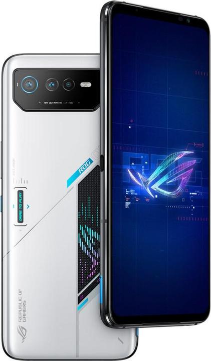Image du produit ASUS ROG Phone 6 (512 Go, Storm White, 6.78", Double SIM, 50 Mpx, 5G)