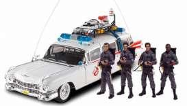 Produktbild Hot Wheels Elite Ghostbusters Diecast Modell 1/18 Cadillac Ecto-1