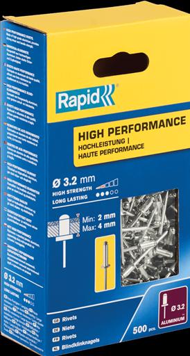 Actual product image Rapid Universal blind rivet Ø 3.2 x 8 mm