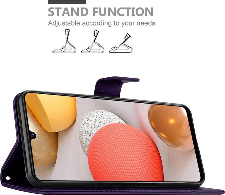 Image du produit Cadorabo Couverture du livre de fleurs (Samsung Galaxy A42 5G, Samsung Galaxy M42 5G)