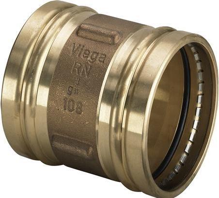 Produktbild Viega Sanpress XL muffe 76,1 mm rødgods