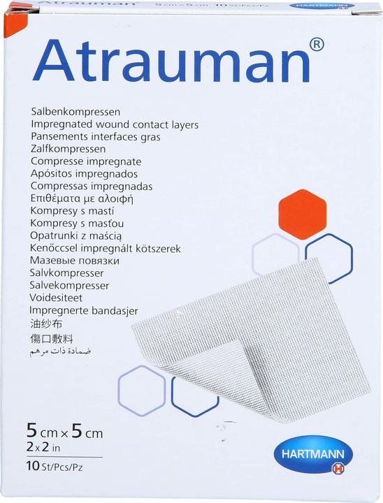 IVF Hartmann Salbenkompressen 5x5cm steril