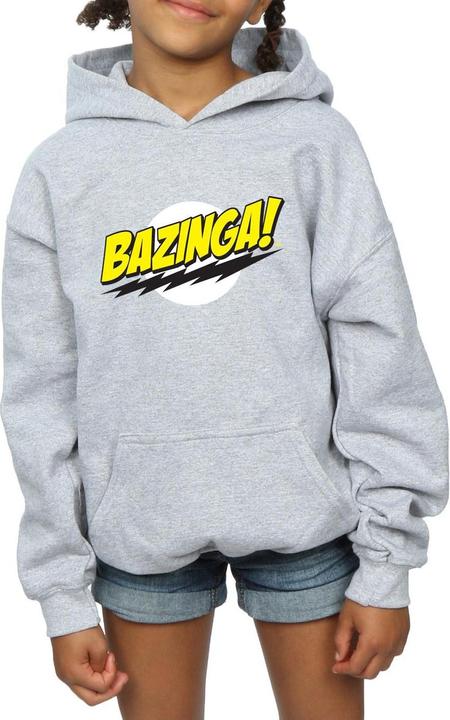 Immagine prodotto Dam Sheldon Bazinga Felpa con Cappuccio Ragazze (140, 146)