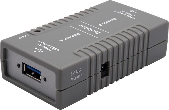 Exsys USB 3.2 Gen1 Super Speed Isolator mit 5KV Optischer Isolation zum schützen von t (USB-A)
