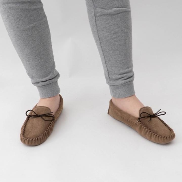 Actual product image Mokkers Moccasin slippers Jake suede (48)