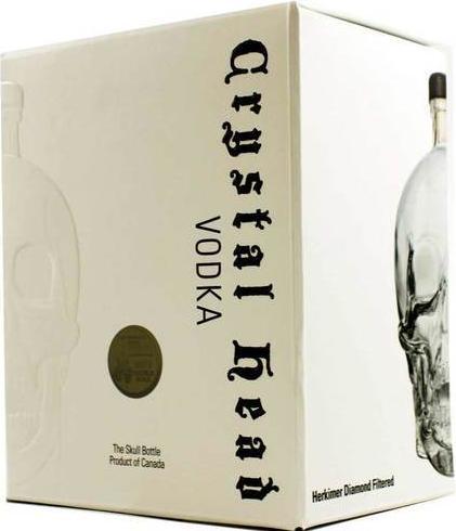 Produktbild Crystal Head Triple Filtered Vodka (1 x 70 cl)