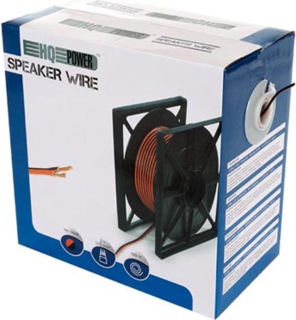 Actual product image Cables SPEAKER WIRE - RED/BLACK - 2 x 0.75 mm² - 100 m (100 m, 0.75 mm²)