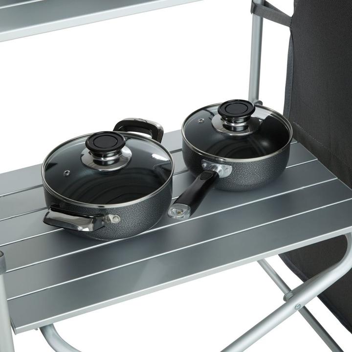 Immagine prodotto tectake Cucina da campeggio 172x52x104cm