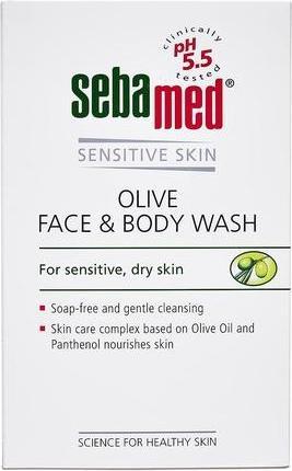 Actual product image Sebamed Olive Liquid Face and Body Wash 200ml (200 ml)