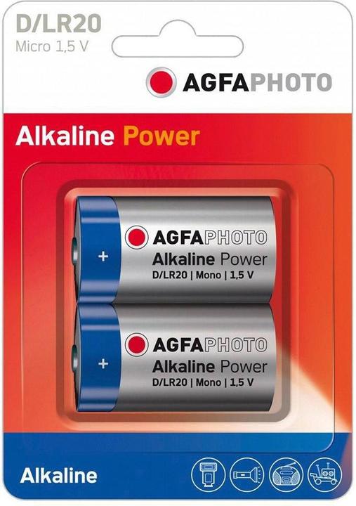 AGFAPHOTO Alkaline Power (2 Stk., D)