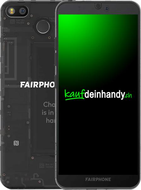 Image du produit Kaufdeinhandy.ch Fairphone 3 (64 Go, Noir, B / Très bon)