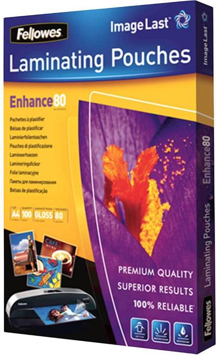 Actual product image Fellowes Enhance 80 (A4, 100 Piece, 80 µm)