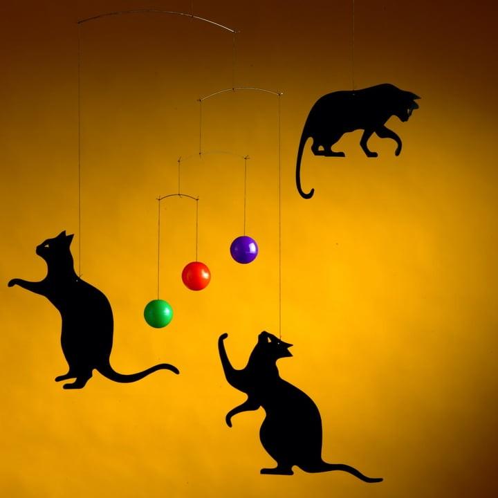 Actual product image Flensted Mobiles Cat Mobile with Gift Box