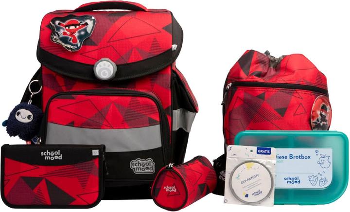 Produktbild School-Mood Timeless Pro Schulranzen-Set 7-teilig (23.50 l)