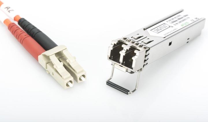 Image du produit Digitus Module mini GBIC (SFP) compatible avec HP-HPE, 1,25 Gbit/s, 0,55 km