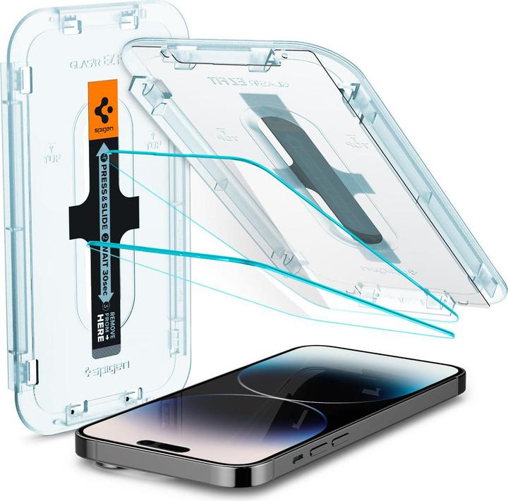 Produktbild Spigen EZ Fit (2 Stück, Apple iPhone 14 Pro)