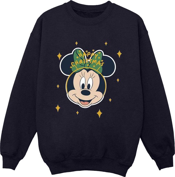 Disney Minnie Mouse Happy Christmas Sweatshirt (L)